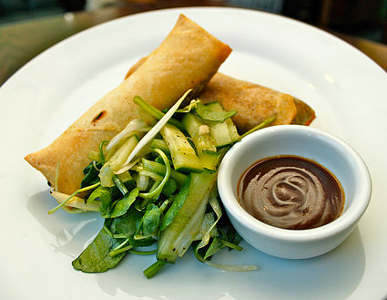Duck Spring Rolls with the Recipe