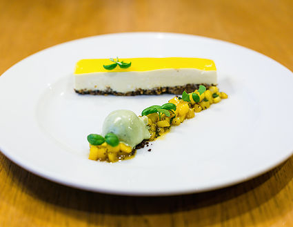 Ribble Valley recipes: cheesecake Food : White Chocolate Cheesecake